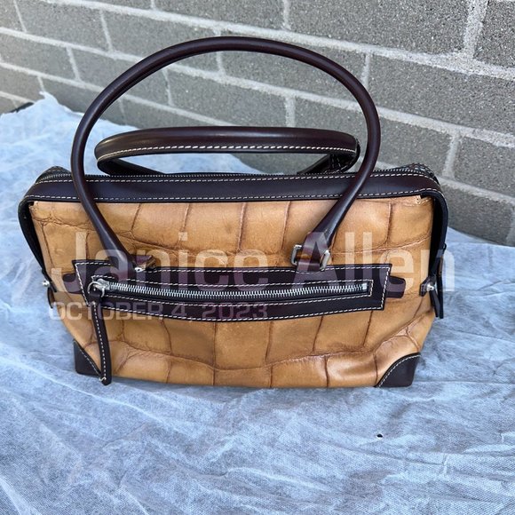 Dooney & Bourke Double Pocket Tote - Vintage - Picture 4 of 6